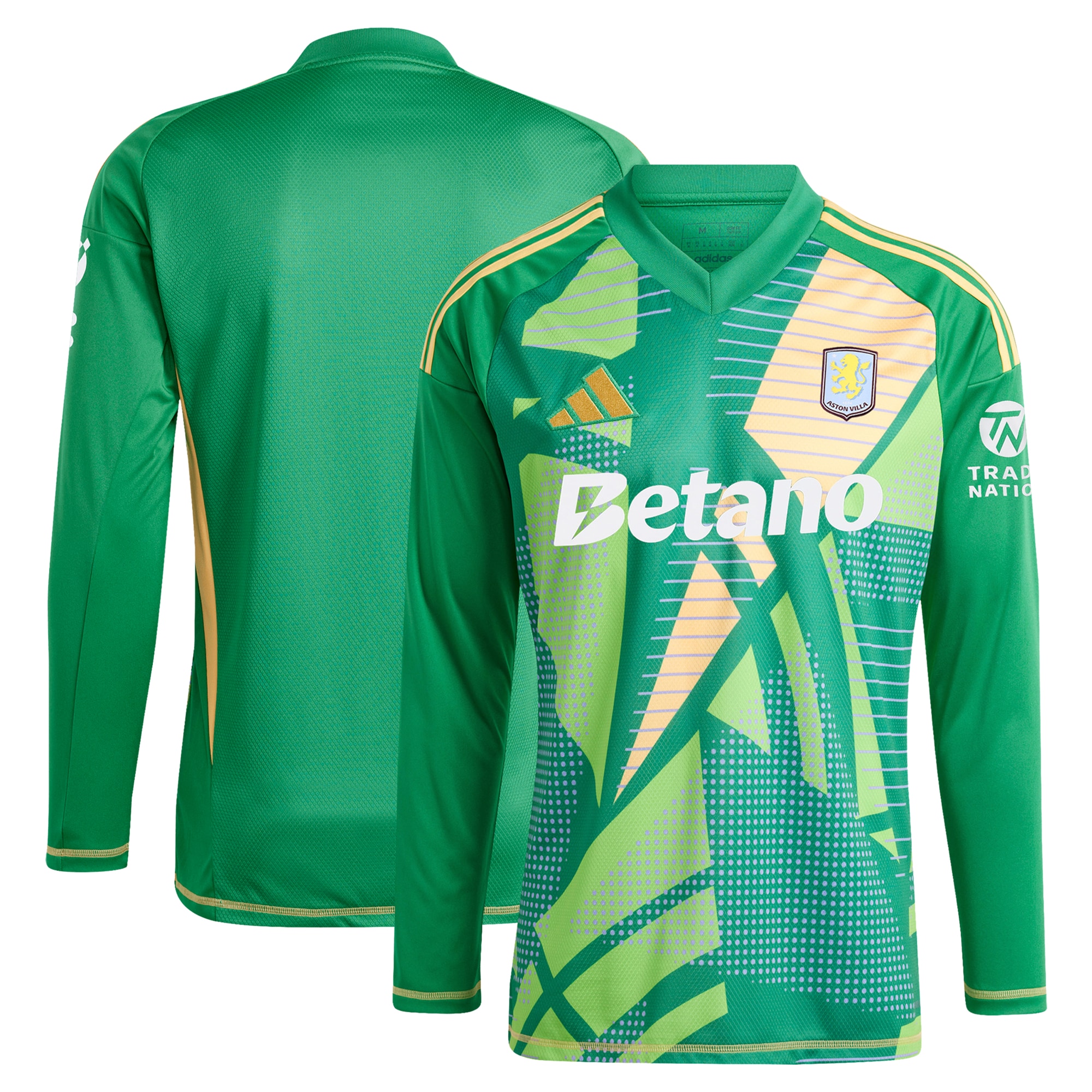 aston villa adidas goalkeeper shirt 2024-25 – long sleeve – 201964009 with custom printing Collection | Aston Villa Shop Official Jerseys