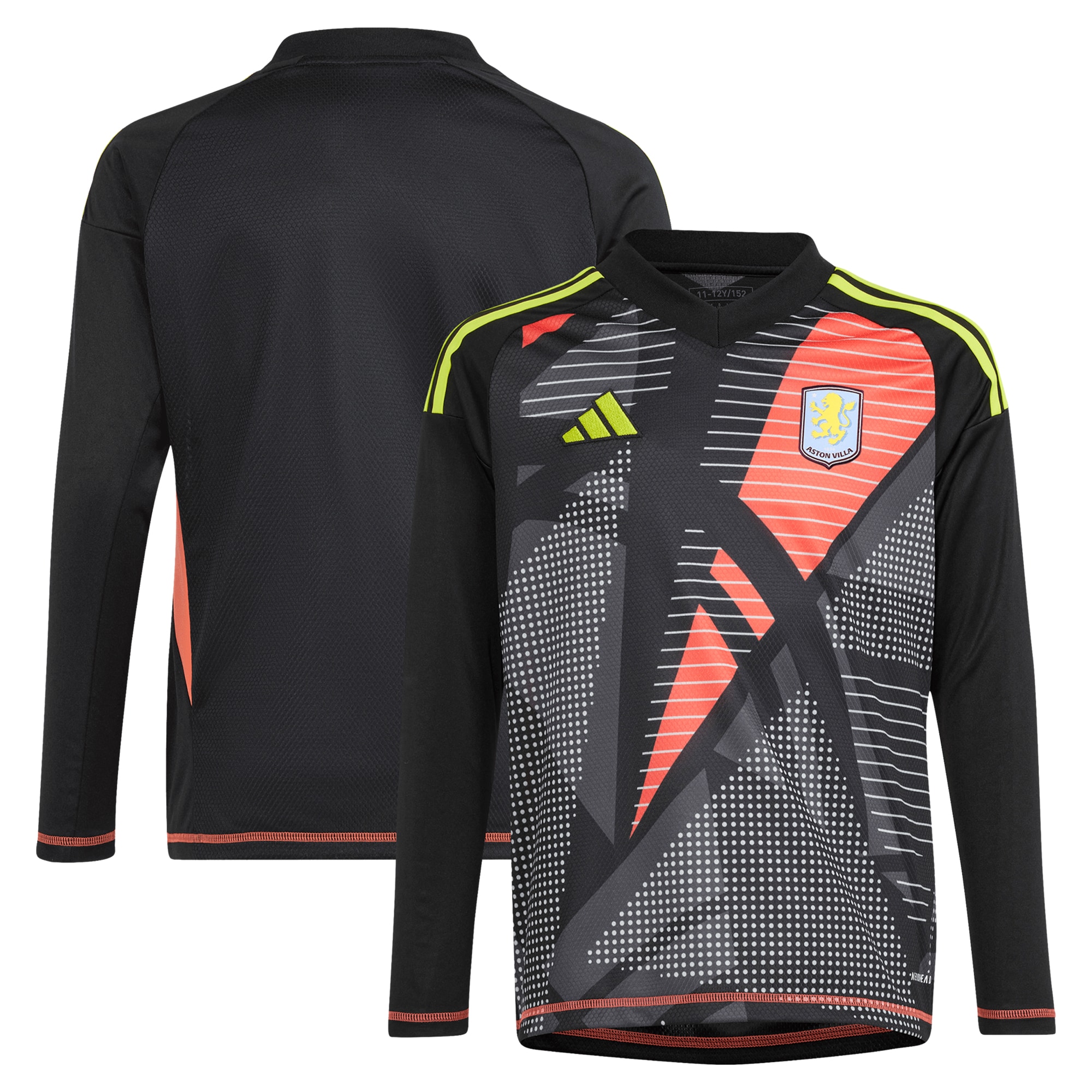 aston villa adidas goalkeeper shirt 2024-25 – long sleeve – kids – 201964003 with custom printing Collection | Aston Villa Shop Official Jerseys