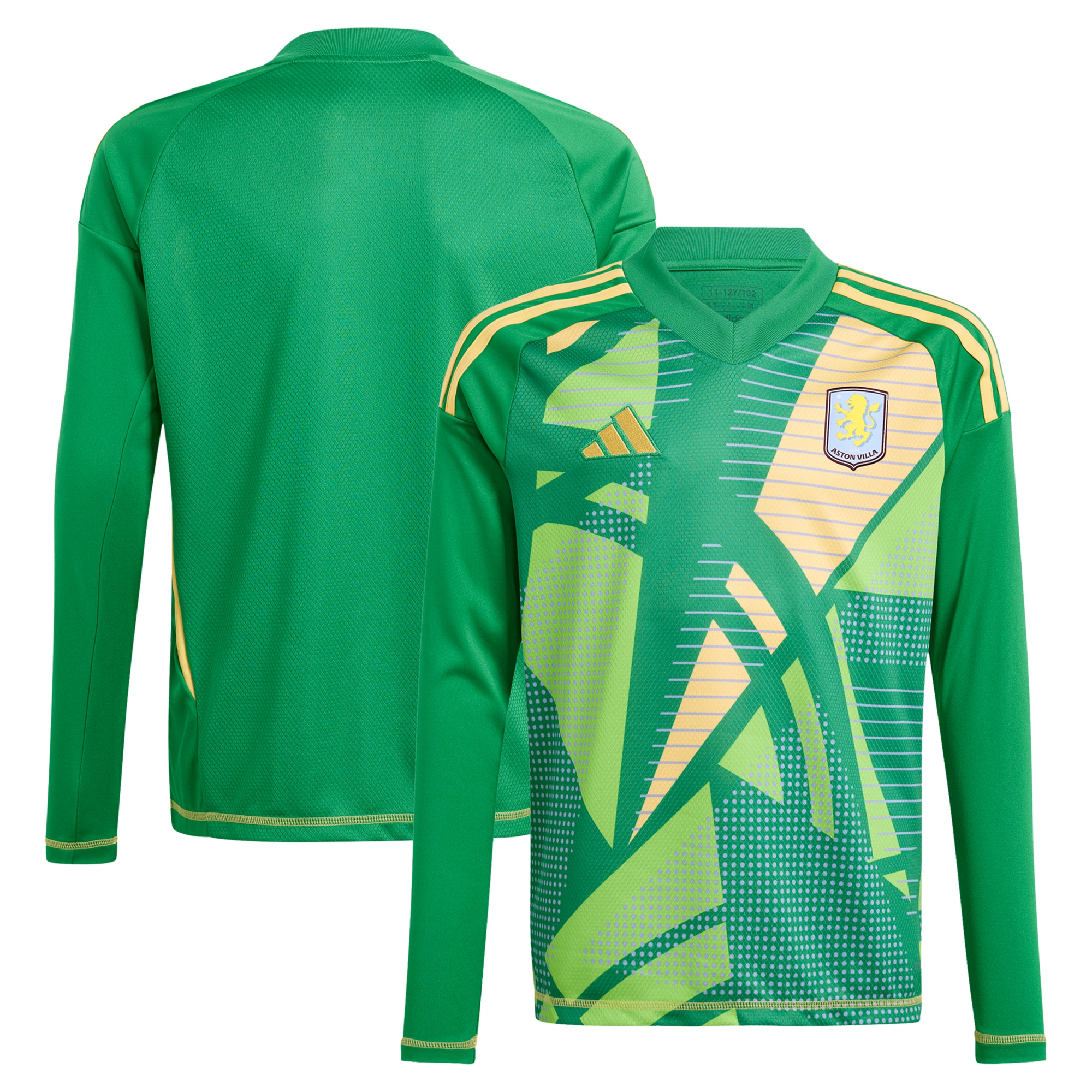 aston villa adidas goalkeeper shirt 2024-25 – long sleeve – kids – 201964011 with custom printing Collection | Aston Villa Shop Official Jerseys