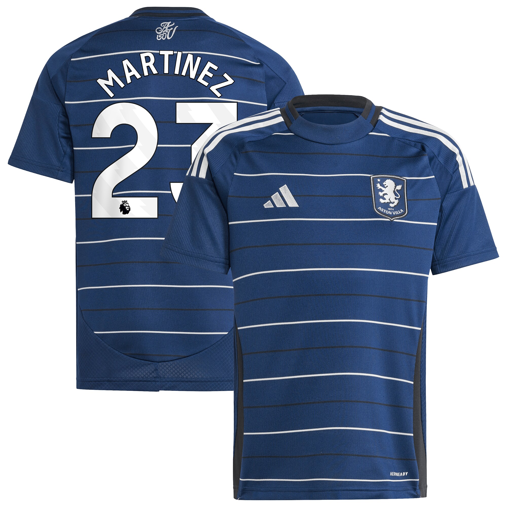 aston villa adidas goalkeeper shirt 2024-25 – long sleeve – kids with martinez 23 printing – 202030988 Collection | Aston Villa Shop Official Jerseys