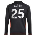 aston villa adidas goalkeeper shirt 2024-25 – long sleeve – kids with olsen 25 printing – 202029322 Collection | Aston Villa Shop Official Jerseys