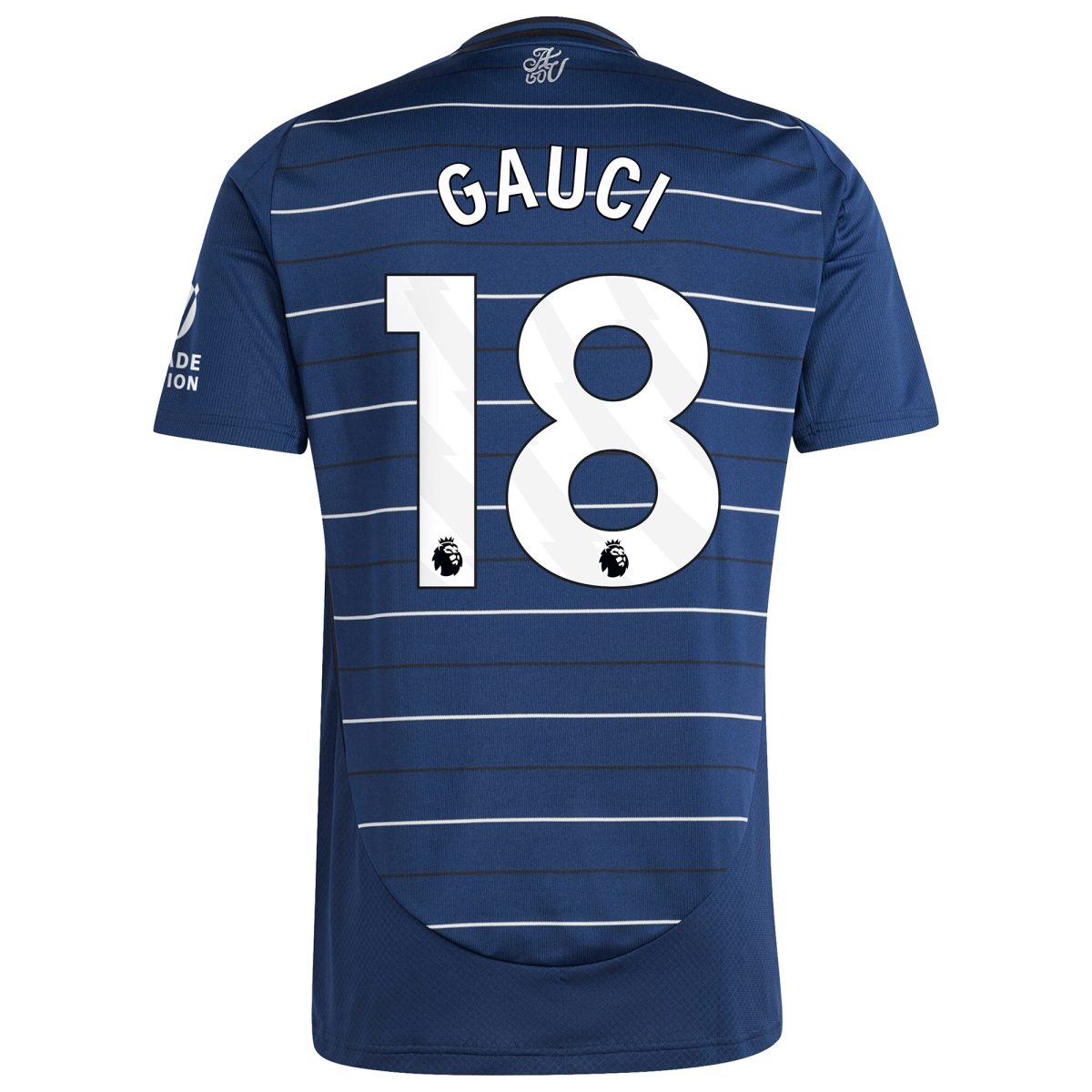 aston villa adidas goalkeeper shirt 2024-25 – long sleeve with gauci 18 printing – 202030972 Collection | Aston Villa Shop Official Jerseys