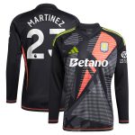 aston villa adidas goalkeeper shirt 2024-25 – long sleeve with martinez 23 printing – 202028938 Collection | Aston Villa Shop Official Jerseys