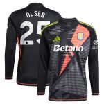 aston villa adidas goalkeeper shirt 2024-25 – long sleeve with olsen 25 printing – 202028939 Collection | Aston Villa Shop Official Jerseys