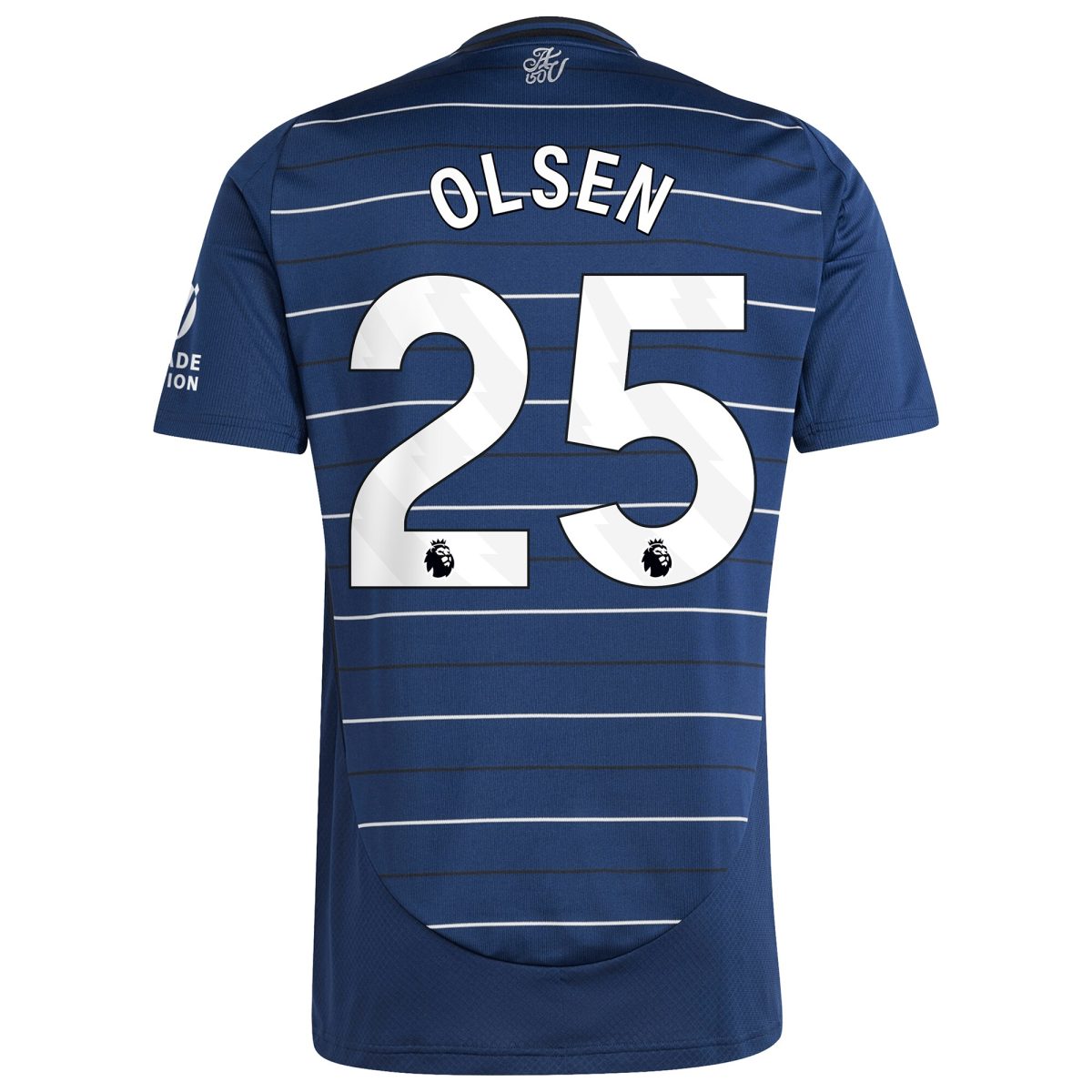 aston villa adidas goalkeeper shirt 2024-25 – long sleeve with olsen 25 printing – 202030975 Collection | Aston Villa Shop Official Jerseys