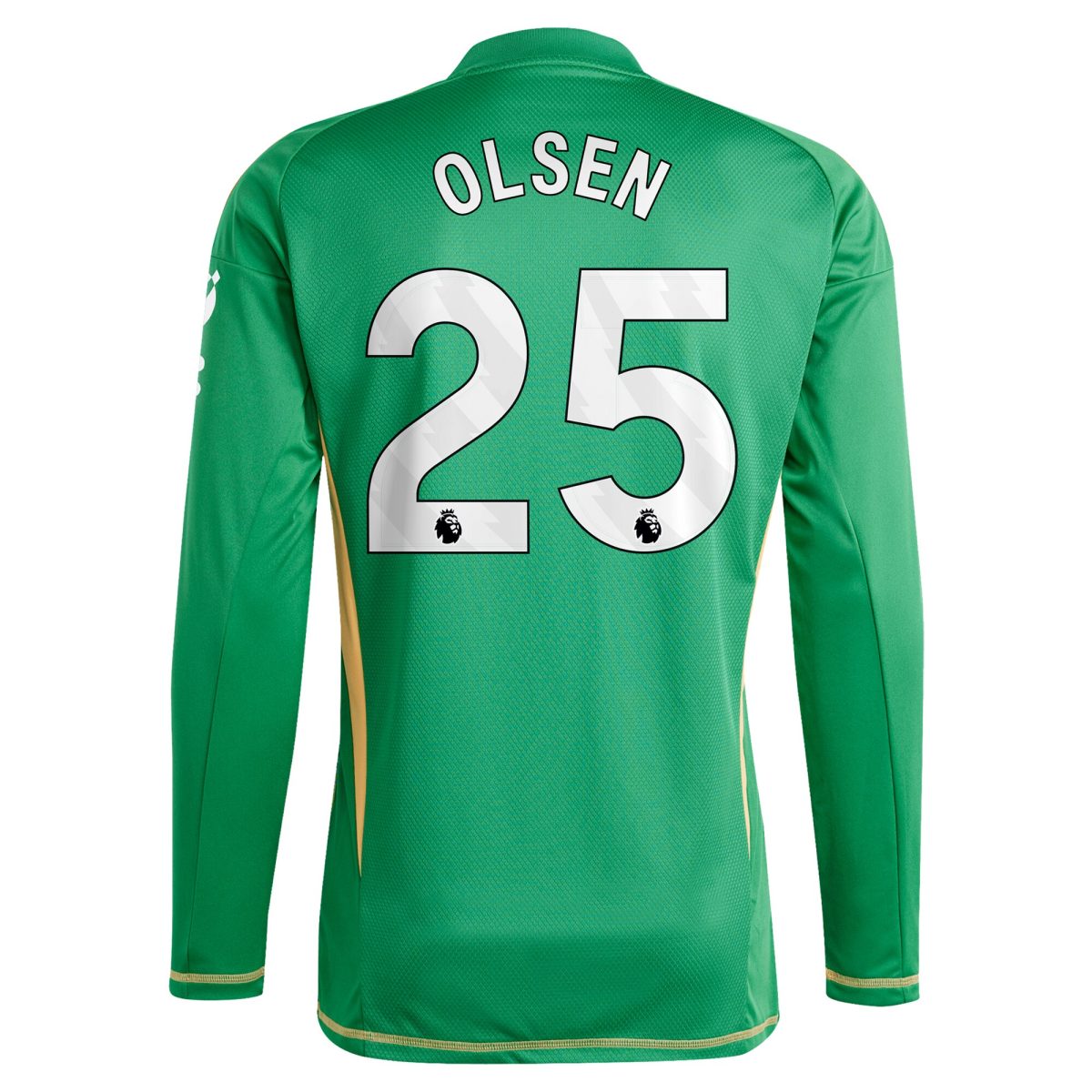 aston villa adidas goalkeeper shirt 2024-25 – long sleeve with olsen 25 printing Collection | Aston Villa Shop Official Jerseys