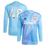 aston villa adidas goalkeeper shirt 2024-25 – long sleeve with zych 48 printing – 202153092 Collection | Aston Villa Shop Official Jerseys