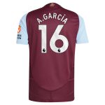 aston villa adidas home authentic shirt 2024-25 with a.garcía 16 printing Collection | Aston Villa Shop Official Jerseys