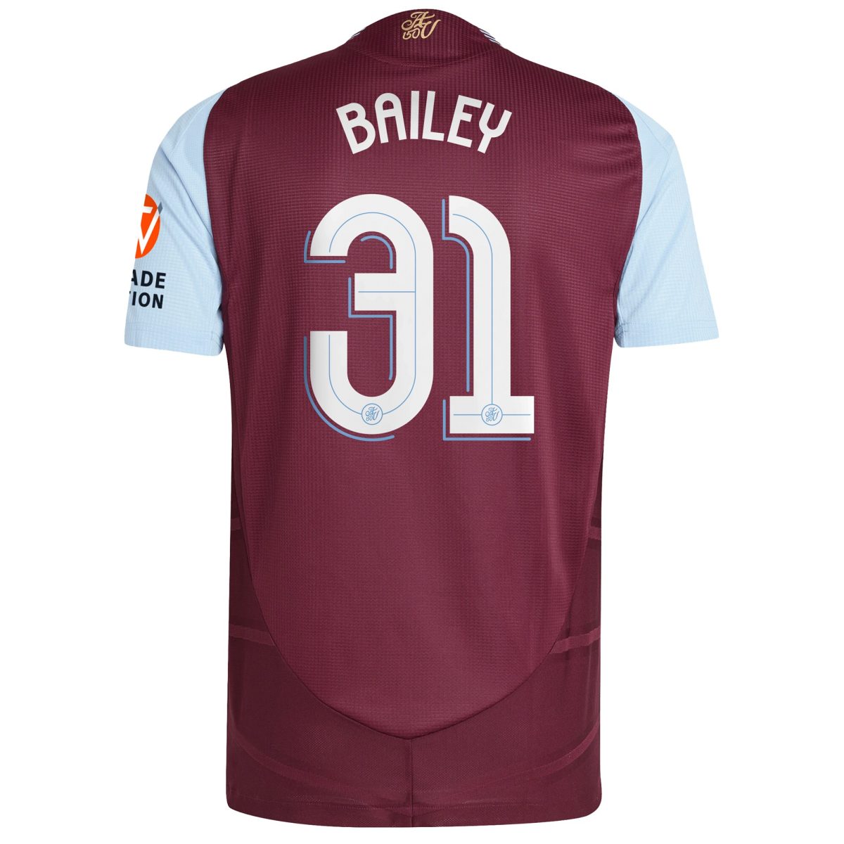 aston villa adidas home authentic shirt 2024-25 with bailey 31 cup printing Collection | Aston Villa Shop Official Jerseys