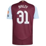 aston villa adidas home authentic shirt 2024-25 with bailey 31 cup printing Collection | Aston Villa Shop Official Jerseys