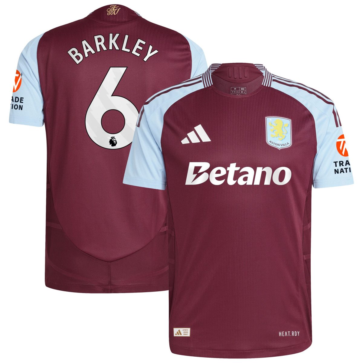 aston villa adidas home authentic shirt 2024-25 with barkley 6 printing Collection | Aston Villa Shop Official Jerseys