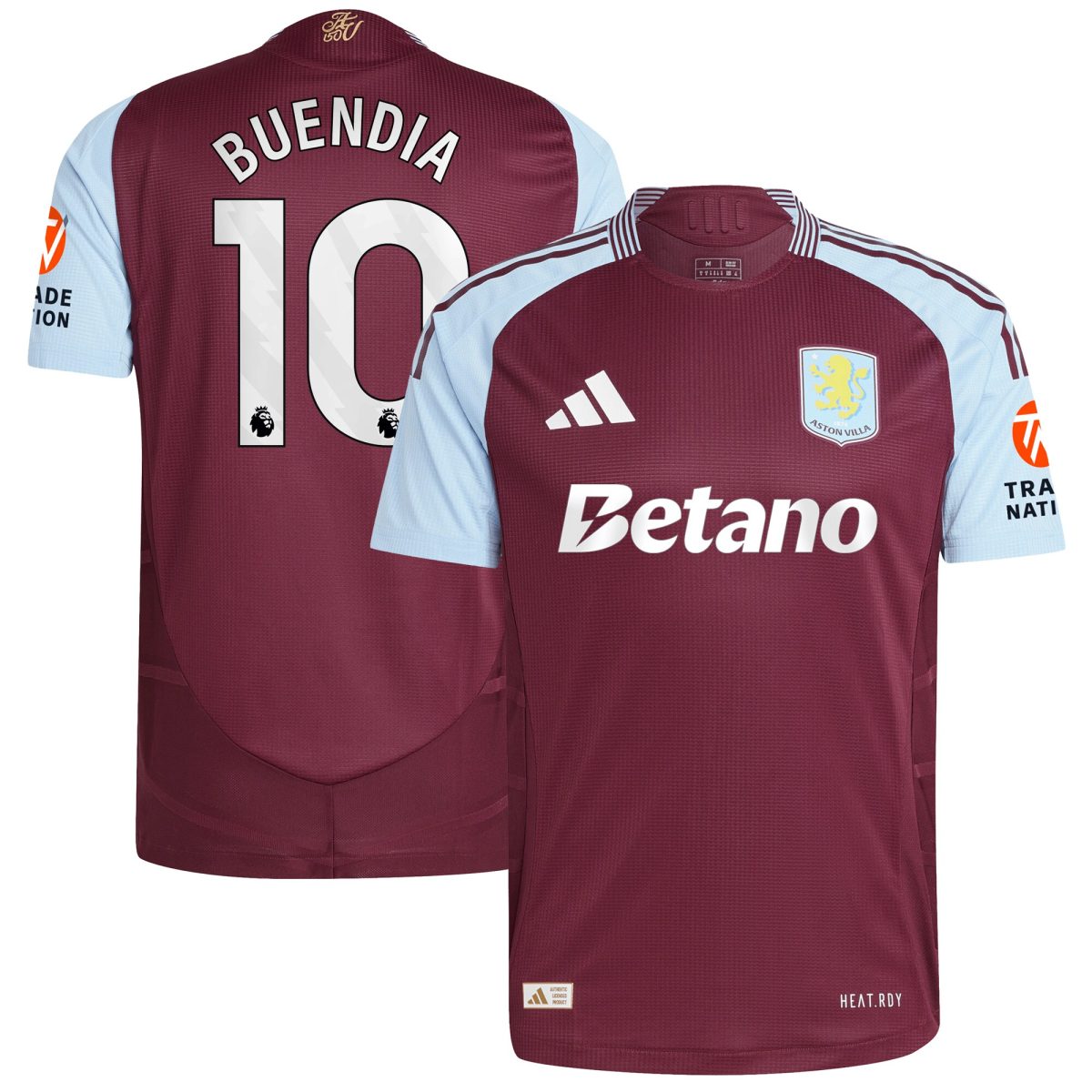 aston villa adidas home authentic shirt 2024-25 with buendia 10 printing Collection | Aston Villa Shop Official Jerseys