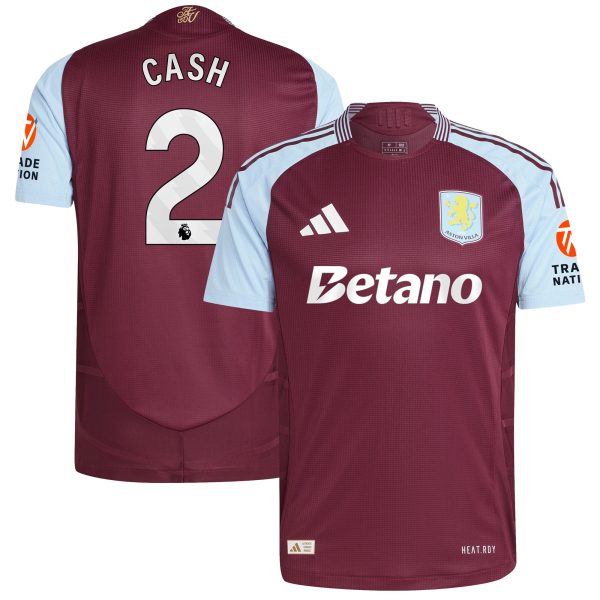 aston villa adidas home authentic shirt 2024-25 with cash 2 printing Collection | Aston Villa Shop Official Jerseys