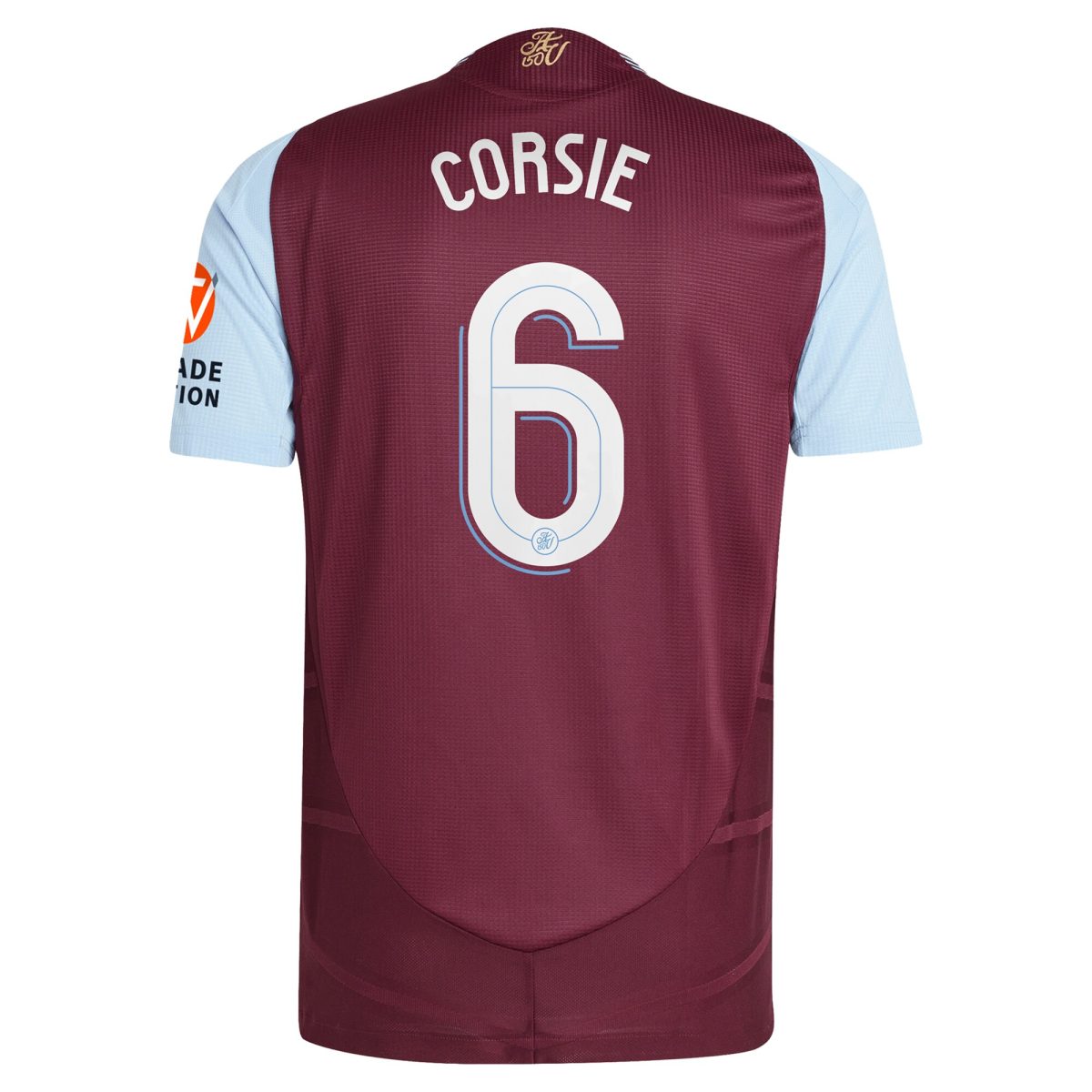 aston villa adidas home authentic shirt 2024-25 with corsie 6 cup printing Collection | Aston Villa Shop Official Jerseys