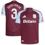 aston villa adidas home authentic shirt 2024-25 with diego carlos 3 cup printing Collection | Aston Villa Shop Official Jerseys
