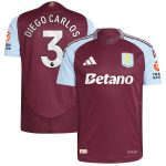 aston villa adidas home authentic shirt 2024-25 with diego carlos 3 printing Collection | Aston Villa Shop Official Jerseys