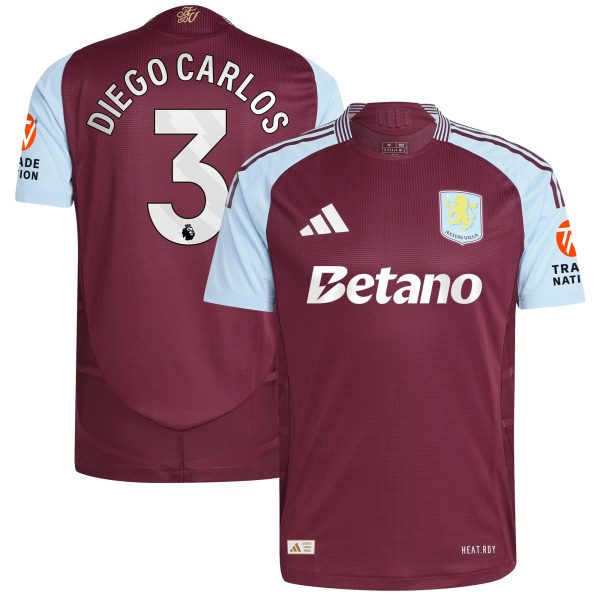 aston villa adidas home authentic shirt 2024-25 with diego carlos 3 printing Collection | Aston Villa Shop Official Jerseys