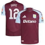 aston villa adidas home authentic shirt 2024-25 with digne 12 cup printing Collection | Aston Villa Shop Official Jerseys
