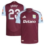 aston villa adidas home authentic shirt 2024-25 with grant 23 cup printing Collection | Aston Villa Shop Official Jerseys