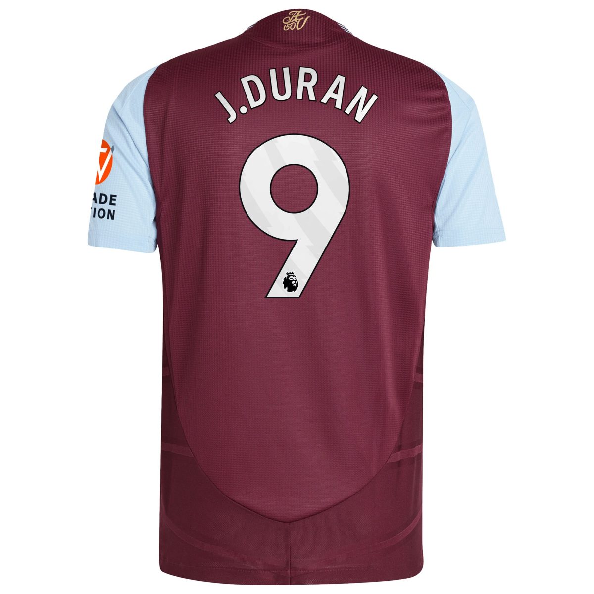aston villa adidas home authentic shirt 2024-25 with j.duran 9 printing Collection | Aston Villa Shop Official Jerseys