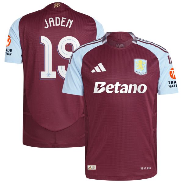 aston villa adidas home authentic shirt 2024-25 with jaden 19 cup printing Collection | Aston Villa Shop Official Jerseys