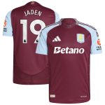 aston villa adidas home authentic shirt 2024-25 with jaden 19 printing Collection | Aston Villa Shop Official Jerseys