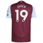 aston villa adidas home authentic shirt 2024-25 with jaden 19 printing Collection | Aston Villa Shop Official Jerseys