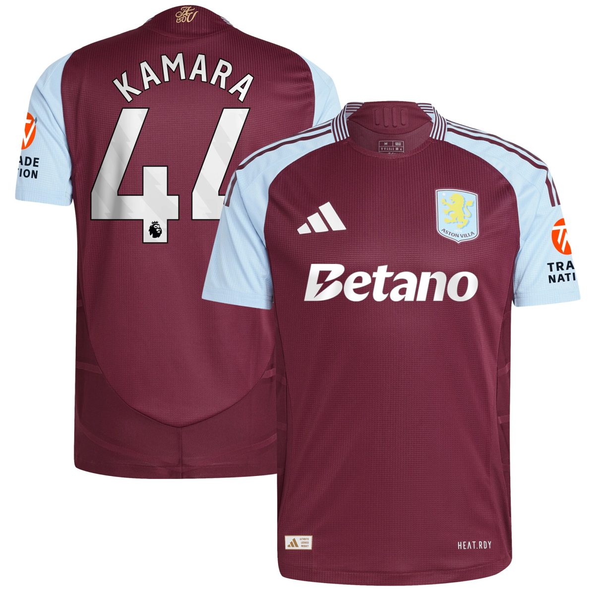 aston villa adidas home authentic shirt 2024-25 with kamara 44 printing Collection | Aston Villa Shop Official Jerseys