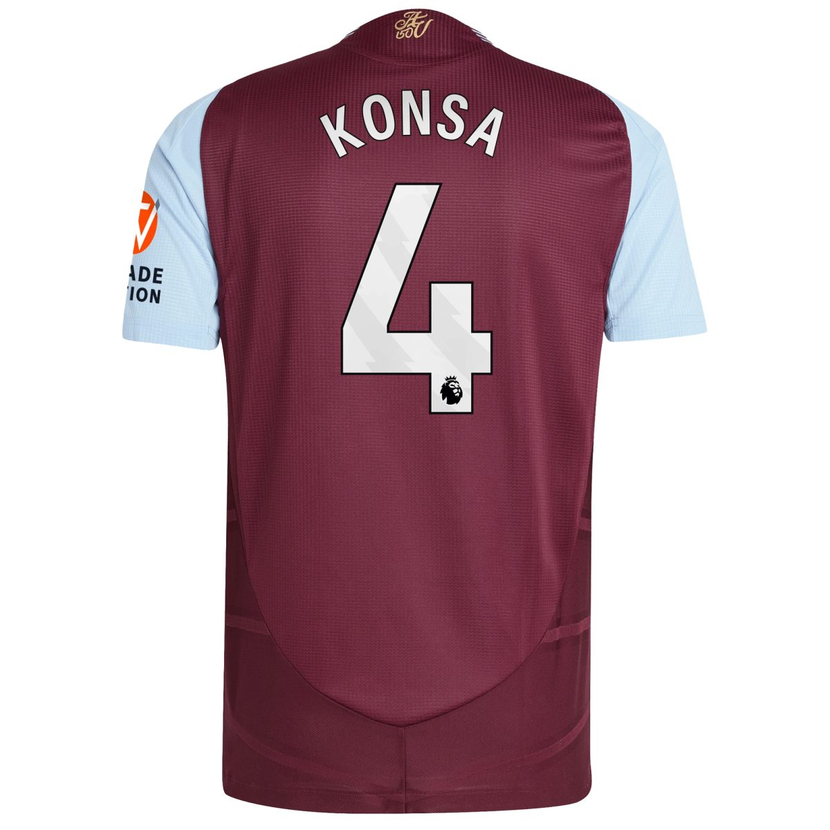 aston villa adidas home authentic shirt 2024-25 with konsa 4 printing Collection | Aston Villa Shop Official Jerseys