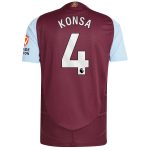 aston villa adidas home authentic shirt 2024-25 with konsa 4 printing Collection | Aston Villa Shop Official Jerseys