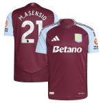 aston villa adidas home authentic shirt 2024-25 with m.asensio 21 printing Collection | Aston Villa Shop Official Jerseys