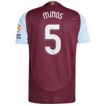 aston villa adidas home authentic shirt 2024-25 with mings 5 cup printing Collection | Aston Villa Shop Official Jerseys