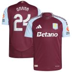 aston villa adidas home authentic shirt 2024-25 with onana 24 cup printing Collection | Aston Villa Shop Official Jerseys