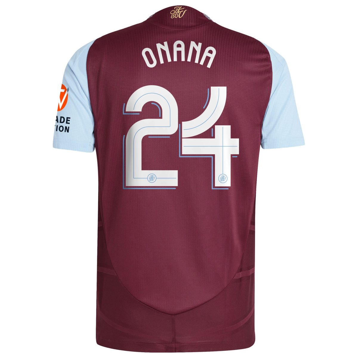 aston villa adidas home authentic shirt 2024-25 with onana 24 cup printing Collection | Aston Villa Shop Official Jerseys