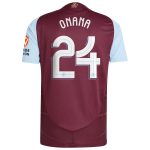 aston villa adidas home authentic shirt 2024-25 with onana 24 cup printing Collection | Aston Villa Shop Official Jerseys