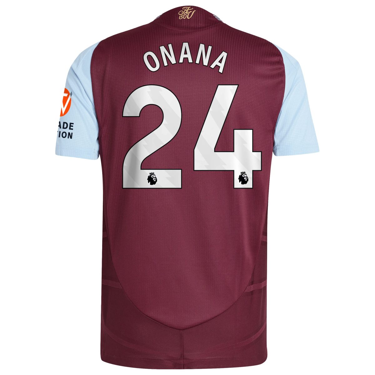 aston villa adidas home authentic shirt 2024-25 with onana 24 printing Collection | Aston Villa Shop Official Jerseys