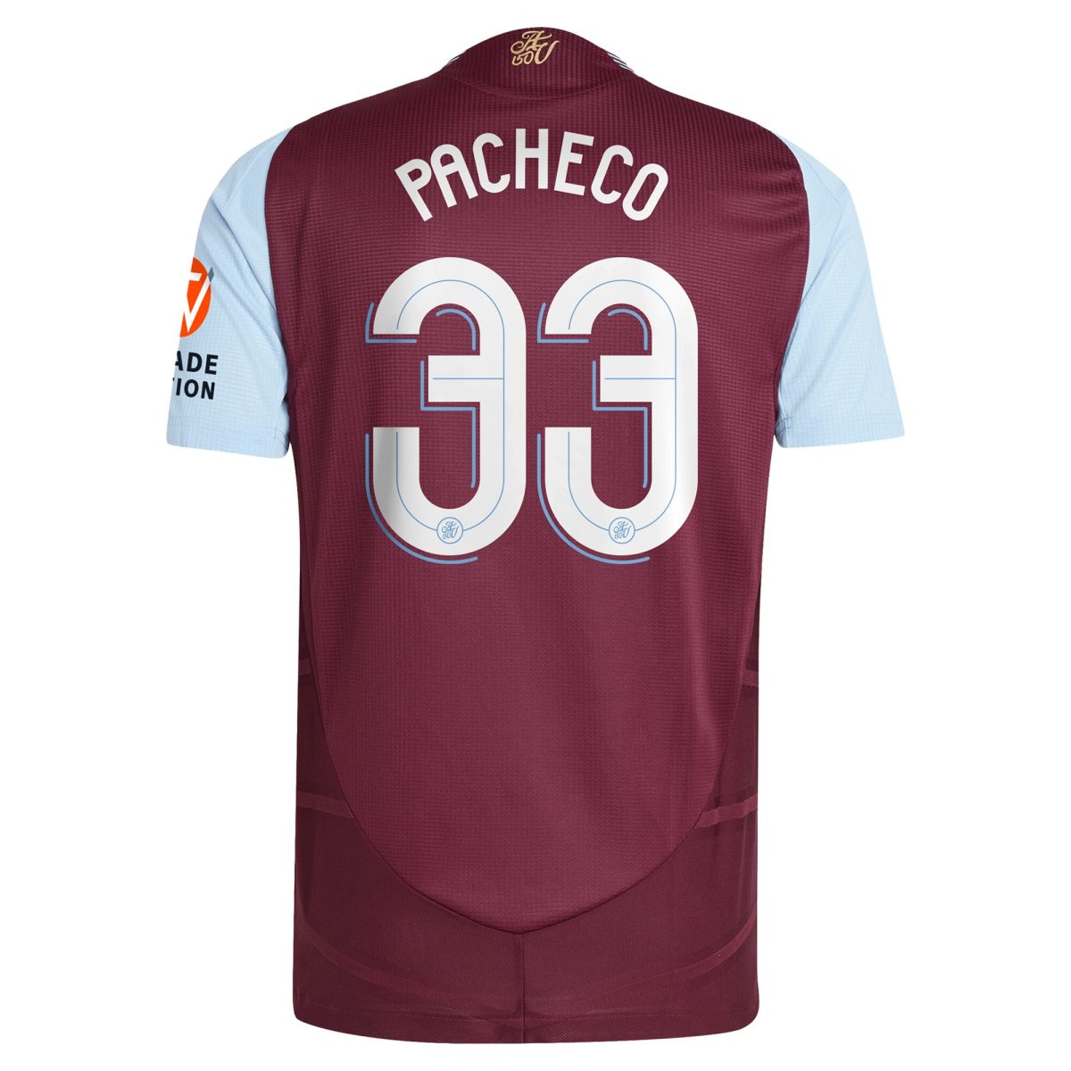 aston villa adidas home authentic shirt 2024-25 with pacheco 33 cup printing Collection | Aston Villa Shop Official Jerseys