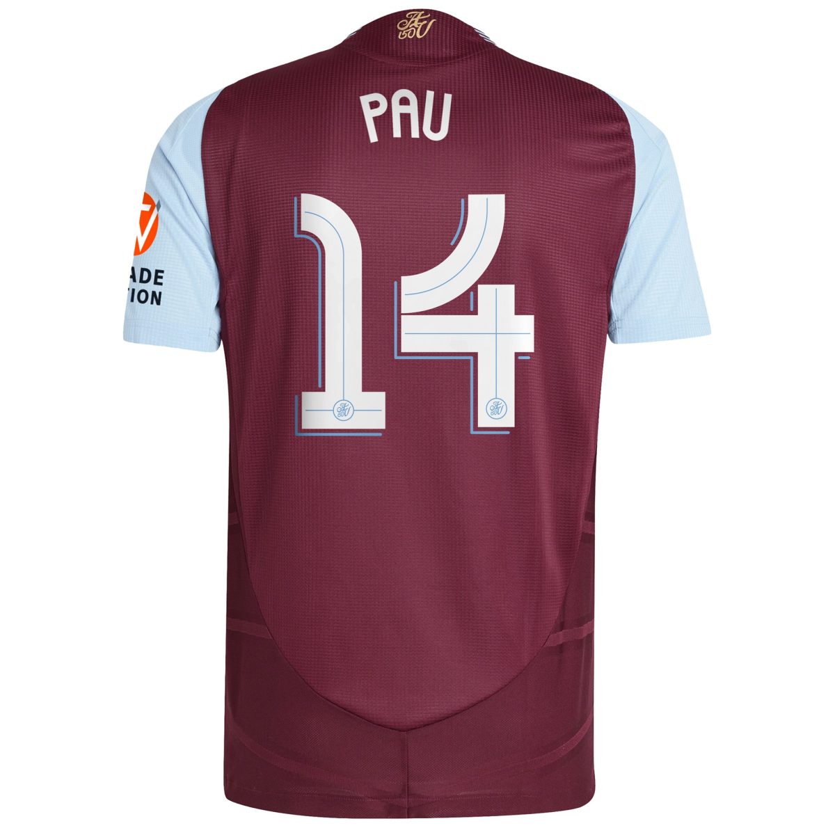 aston villa adidas home authentic shirt 2024-25 with pau 14 cup printing Collection | Aston Villa Shop Official Jerseys