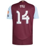 aston villa adidas home authentic shirt 2024-25 with pau 14 cup printing Collection | Aston Villa Shop Official Jerseys