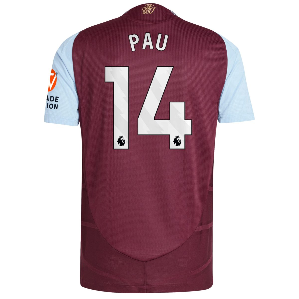 aston villa adidas home authentic shirt 2024-25 with pau 14 printing Collection | Aston Villa Shop Official Jerseys