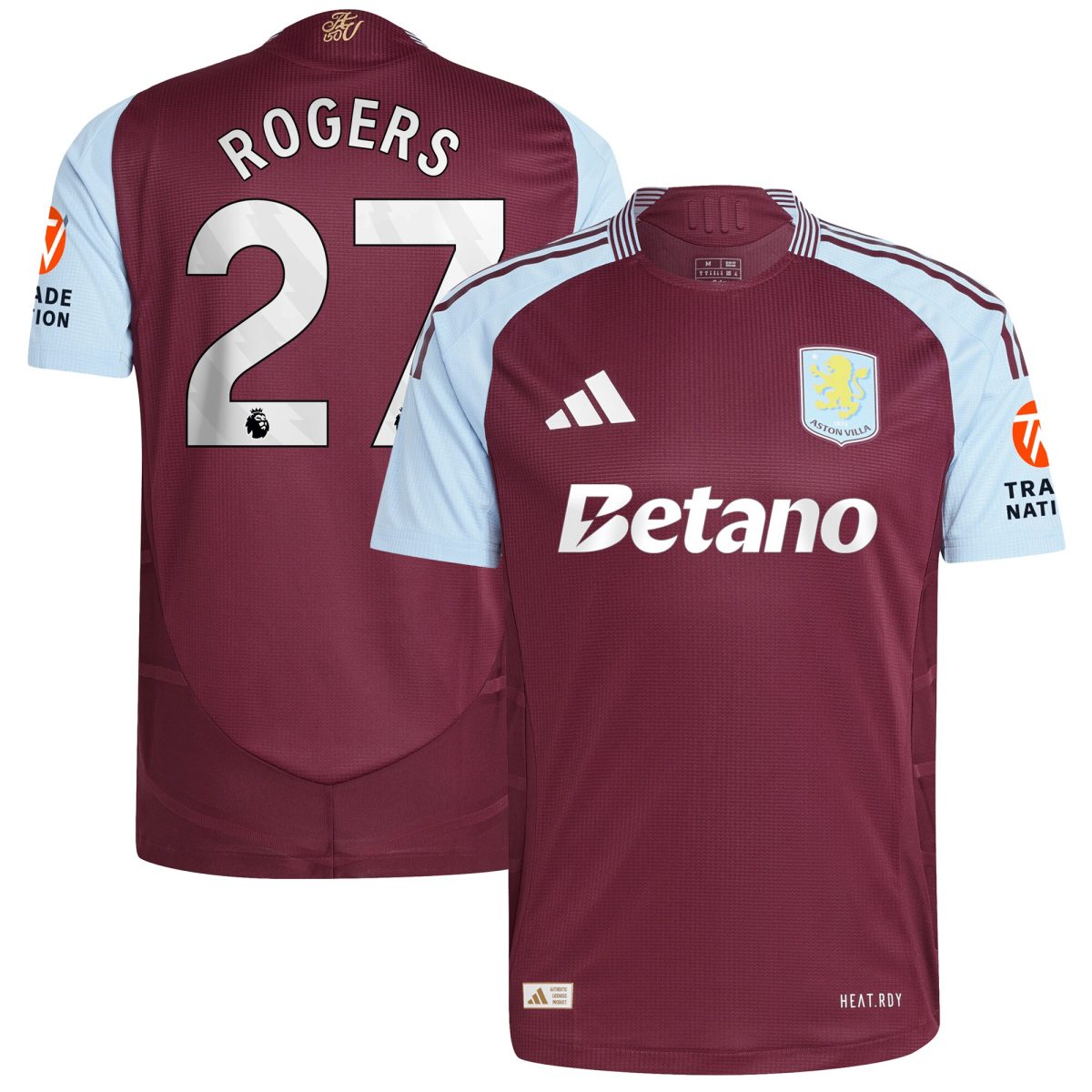 aston villa adidas home authentic shirt 2024-25 with rogers 27 printing Collection | Aston Villa Shop Official Jerseys
