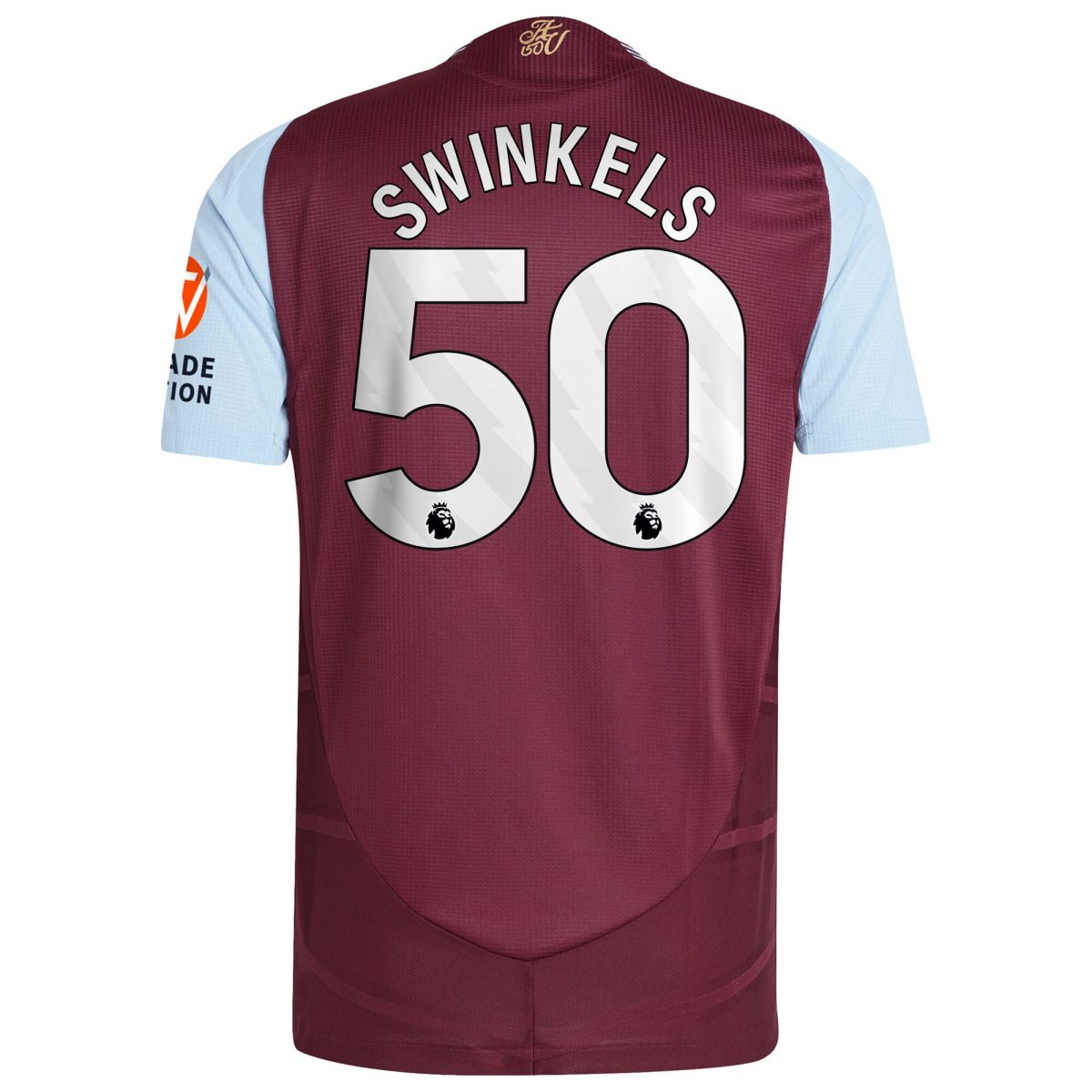 aston villa adidas home authentic shirt 2024-25 with swinkels 50 printing Collection | Aston Villa Shop Official Jerseys