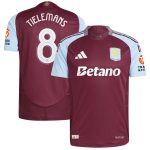 aston villa adidas home authentic shirt 2024-25 with tielemans 8 cup printing Collection | Aston Villa Shop Official Jerseys