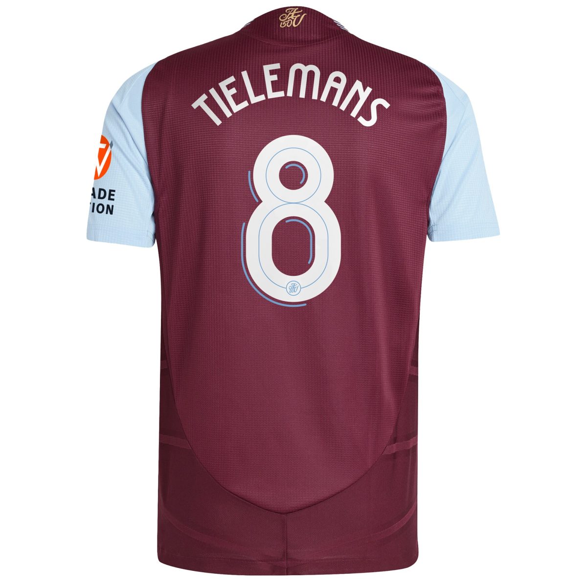 aston villa adidas home authentic shirt 2024-25 with tielemans 8 cup printing Collection | Aston Villa Shop Official Jerseys