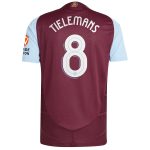 aston villa adidas home authentic shirt 2024-25 with tielemans 8 cup printing Collection | Aston Villa Shop Official Jerseys