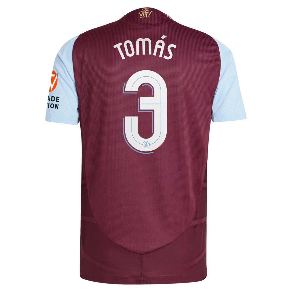 aston villa adidas home authentic shirt 2024-25 with tomás 3 cup printing Collection | Aston Villa Shop Official Jerseys