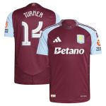 aston villa adidas home authentic shirt 2024-25 with turner 14 cup printing Collection | Aston Villa Shop Official Jerseys