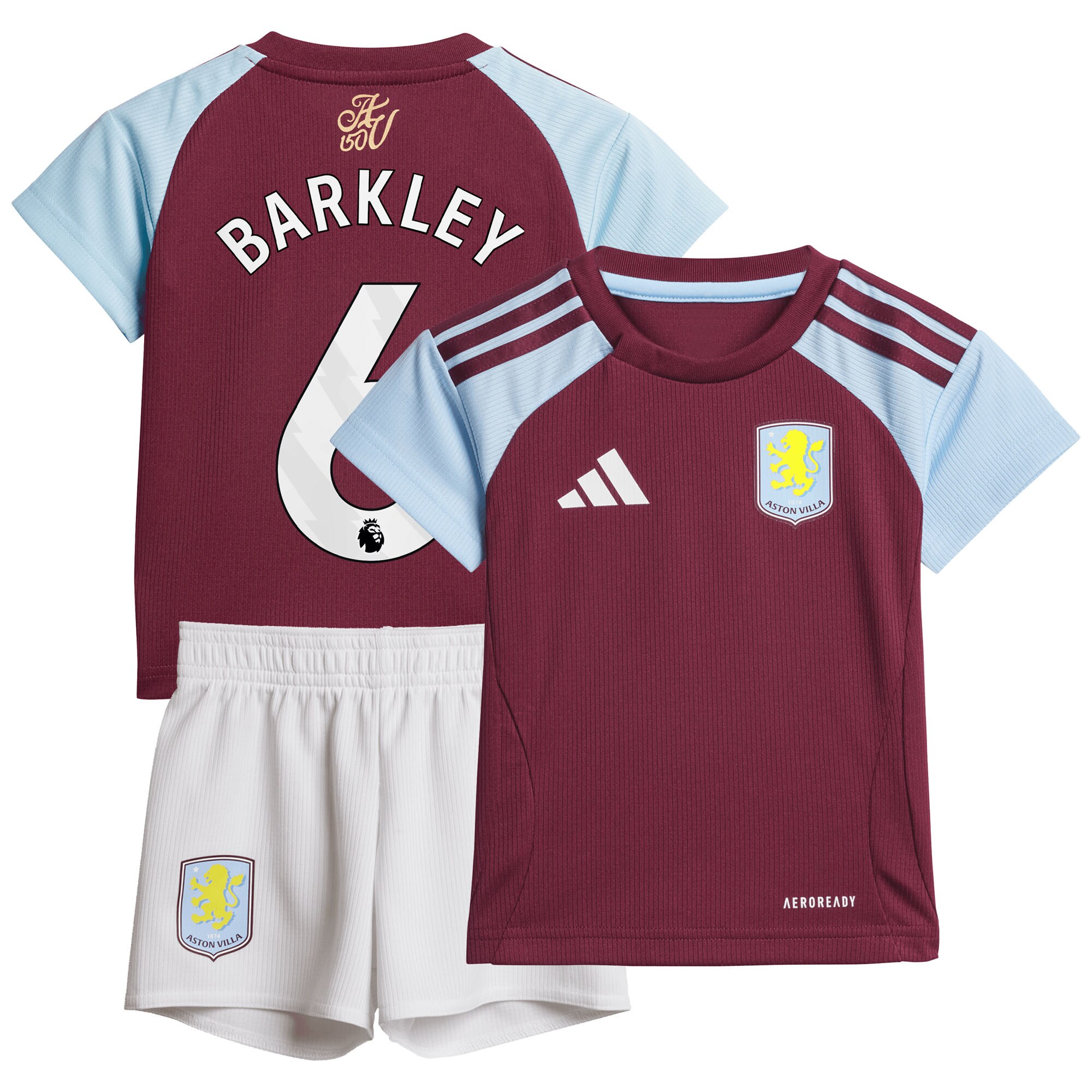 aston villa adidas home baby kit 2024-25 with barkley 6 printing Collection | Aston Villa Shop Official Jerseys
