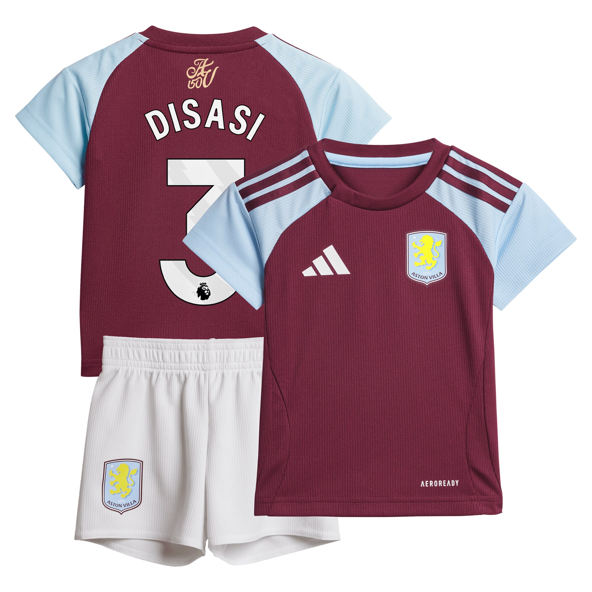 aston villa adidas home baby kit 2024-25 with disasi 3 printing Collection | Aston Villa Shop Official Jerseys