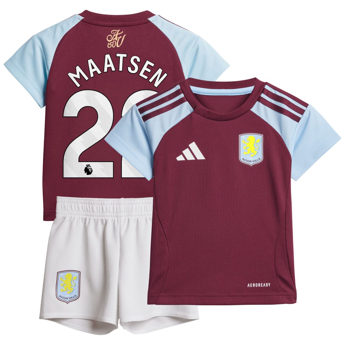 aston villa adidas home baby kit 2024-25 with maatsen 22 printing Collection | Aston Villa Shop Official Jerseys